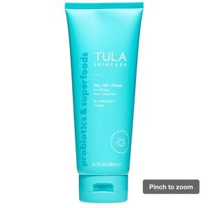 UNOPENED Tula Skincare Purifying Face Cleanser Face Wash (FULL SIZE: 200 mL)